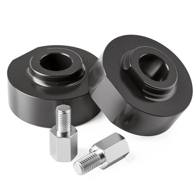 KSP PERFORMANCE KSP 2"" Leveling Lift Kits Compatible with Ford  Front Strut Spring Spacers with 5/8"" Stud Extenders Work on 1981-1996 F150/1983-1996 Ranger/1983-1996 Bronco II (4WD only) - Image 1